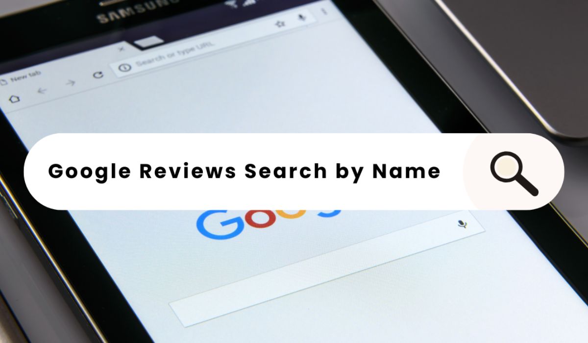 google reviews search by name